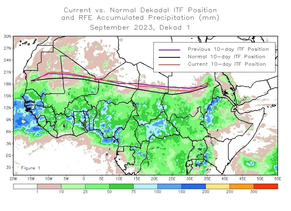 ALLERTA ONDATA CALDO: ITCZ ancora alto!