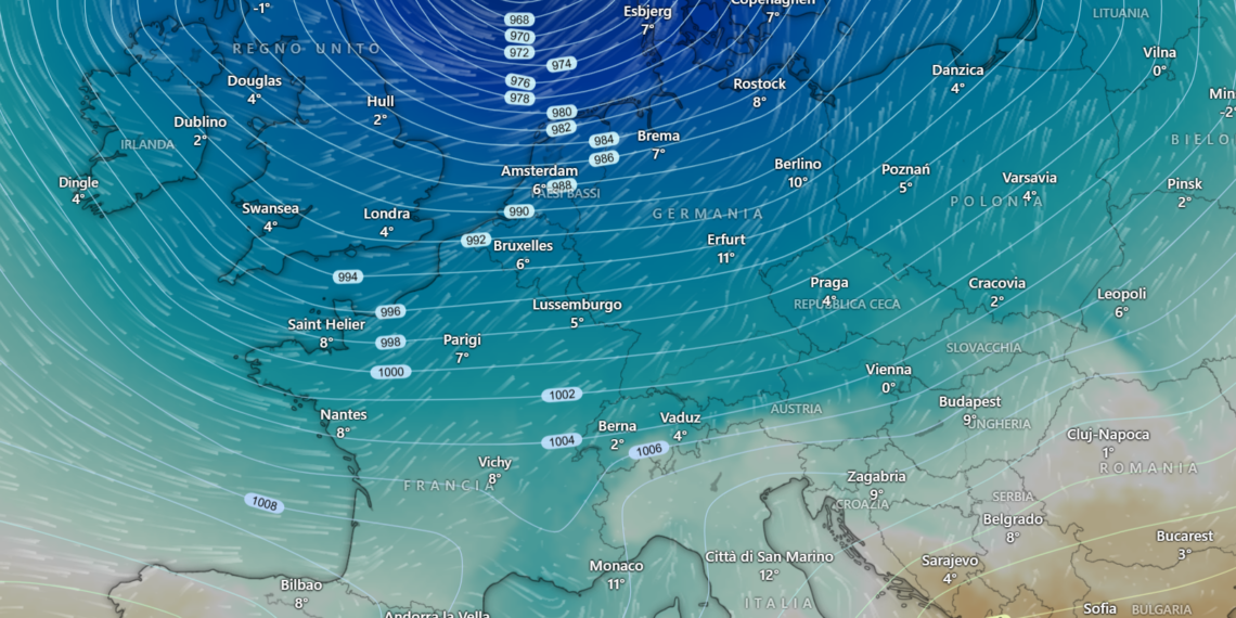 GELO E NEVE IN PIANURA: Fermati dal Ciclone Europeo
