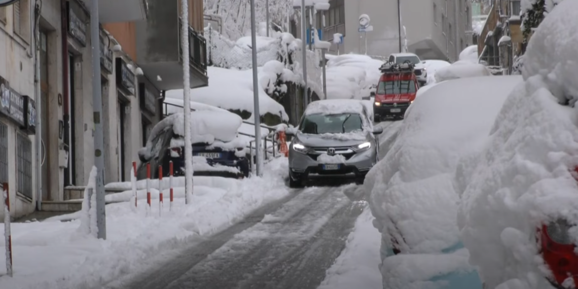VIDEO: Neve in Basilicata con disagi e interventi sul territorio