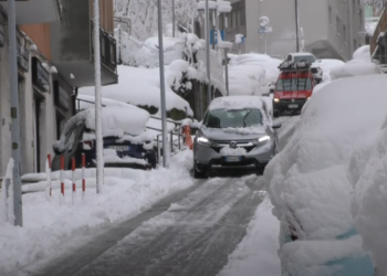 VIDEO: Neve in Basilicata con disagi e interventi sul territorio
