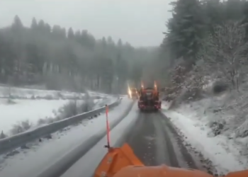 VIDEO: Neve in Calabria, le immagini dei mezzi Anas sulla Sila e sull’A2