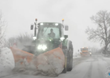 VIDEO: Neve e gelo sul Molise, difficoltà sulle strade e scuole chiuse