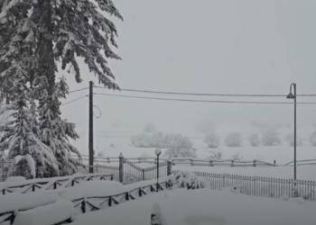 VIDEO: Lago Laceno in Campania fa il pieno di neve