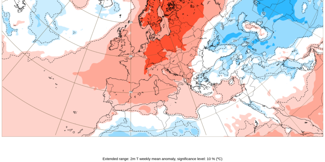METEO MARZO 2025: Tendenza anomalie precipitazioni e temperature