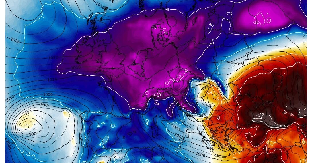 GELO ARTICO: Il modello Europeo lo conferma