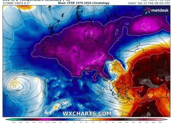 GELO ARTICO: Il modello Europeo lo conferma