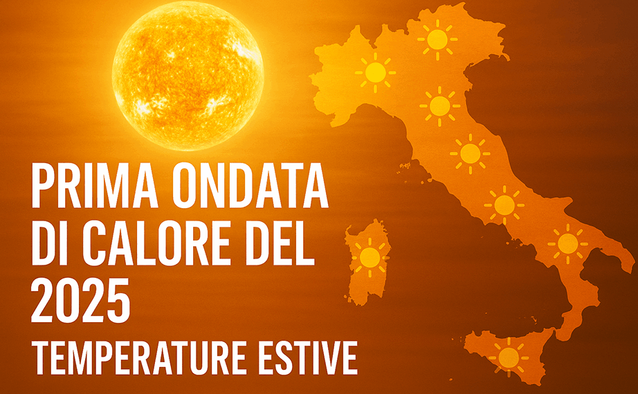 Prima ondata di calore del 2025 in Italia con temperature estive e sole su tutto il territorio nazionale