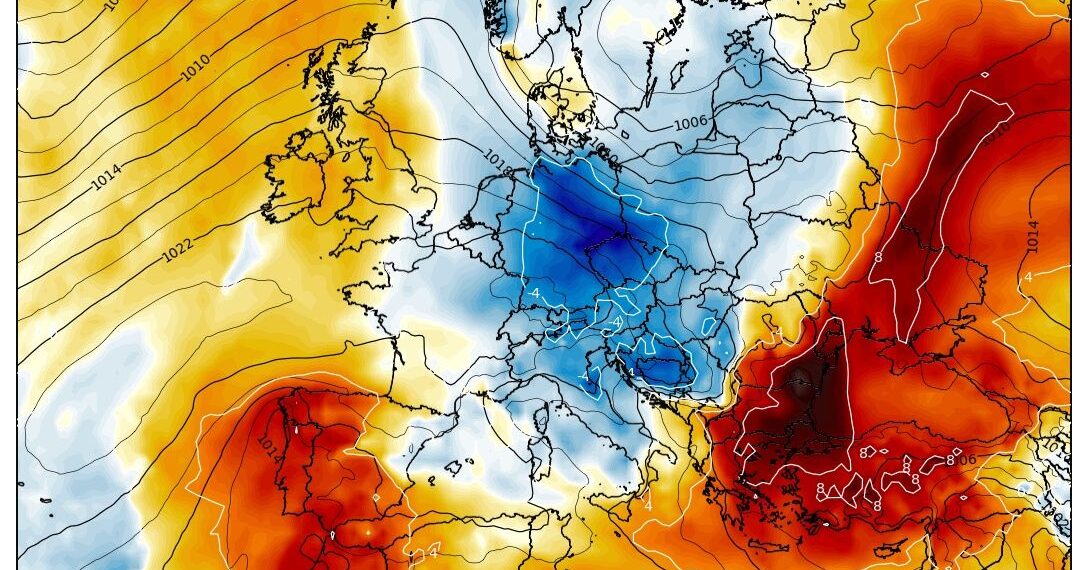 Stop al caldo tra 8 e 13 luglio 2025: in arrivo una drastica diminuzione delle temperature fino a 15 gradi e temporali intensi in tutta Italia