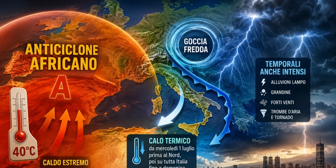 Stop al caldo africano, crollano le temperature: ecco quando cambia tutto