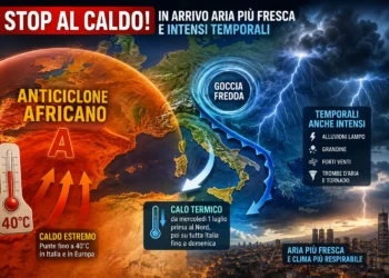 Stop al caldo africano, crollano le temperature: ecco quando cambia tutto