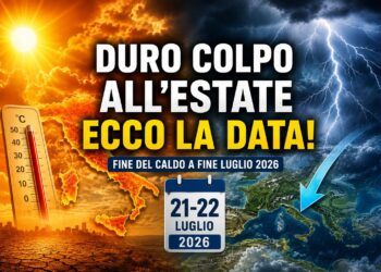 Duro colpo all’estate: ecco la data della svolta meteo