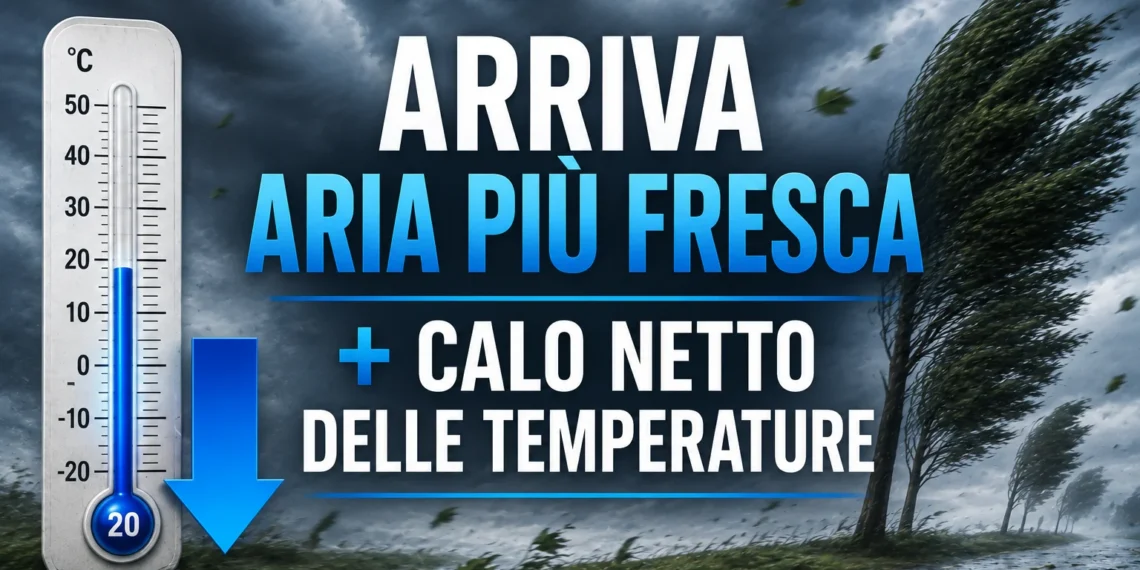 Temperature in forte calo: fino a 13 gradi in meno