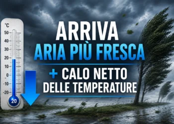 Temperature in forte calo: fino a 13 gradi in meno