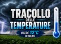 Il tracollo delle temperature di fine luglio