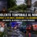 Violento temporale devasta il Nord Italia: un morto, venti a 125 km/h e città allagate