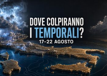 Dove colpiranno i temporali nei prossimi giorni