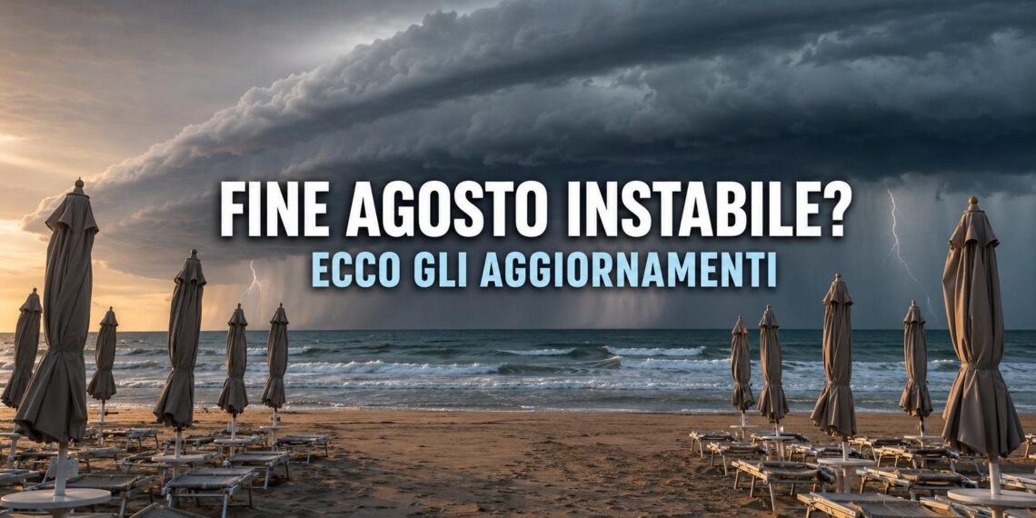 Fine agosto instabile? Gli ultimi aggiornamenti dei modelli