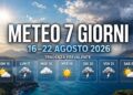 Meteo 7 giorni due break temporaleschi dopo Ferragosto