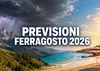 Previsioni Ferragosto 2026 con temporali sui rilievi e sole al mare